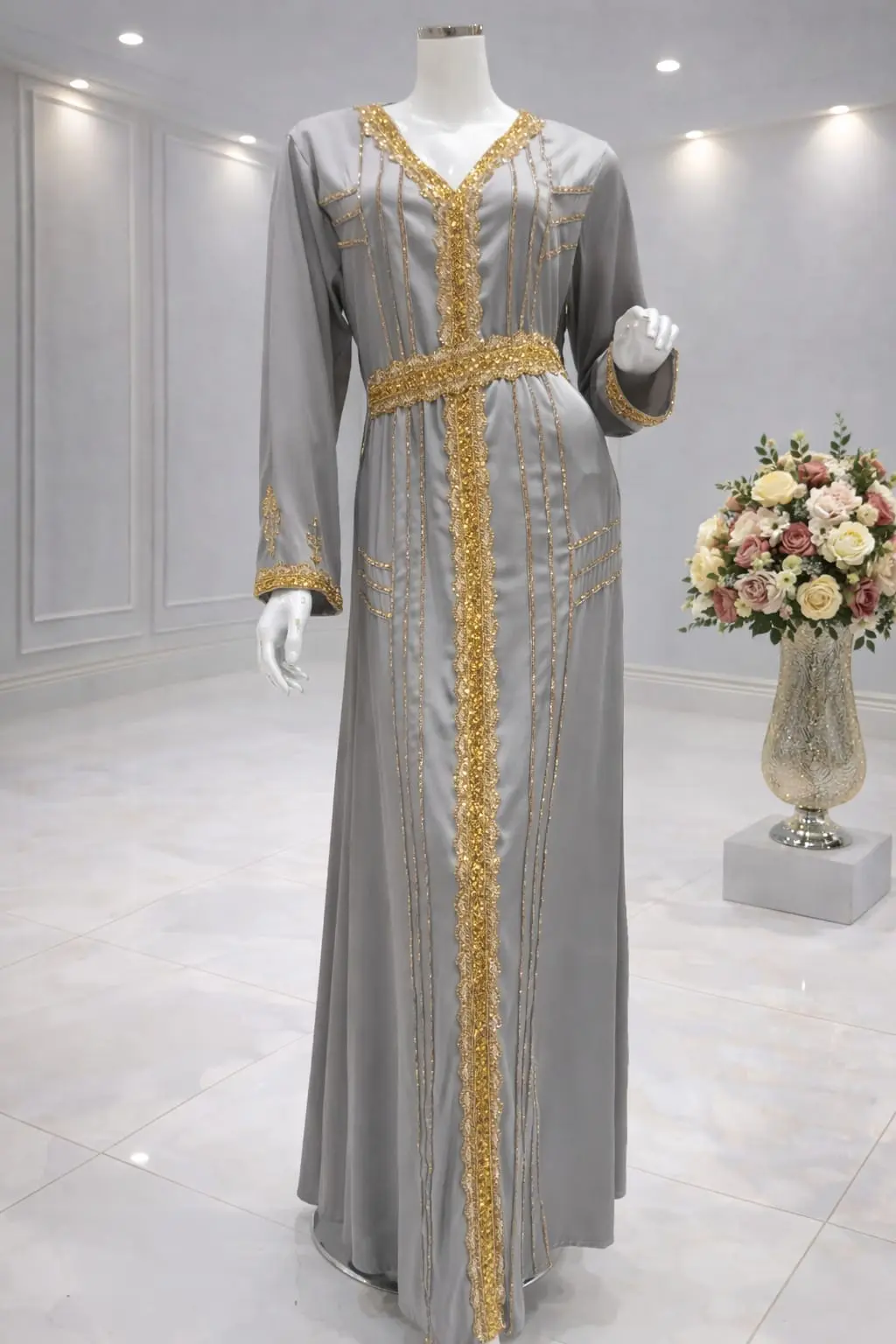 قفطان مغربي قطعه